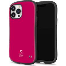Bumpers iFace First Class Designed for iPhone 13 Pro Max 6.7" – Cute Shockproof Dual Layer [Hard Shell Bumper] Phone Case [Drop Tested] Hot Pink