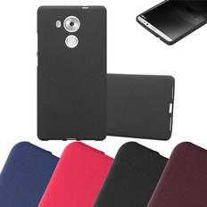 Handyzubehör Cadorabo TPU Frosted Cover Huawei Mate 8 Smartphone Hülle, Schwarz