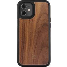 Stoßschutz Woodcessories bumper case für iphone 12 mini walnuss