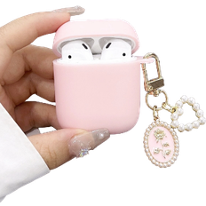 Shein Heart Charm Case for Airpods 1/ 2/ 3/ Pro/ Pro (2nd generation)