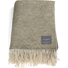 Stackelbergs Wool Plaid Olive & Offwhite Teppe Grønn (170x130cm)