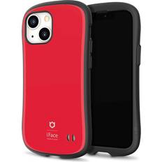 Apple iPhone 13 mini Bumpers iFace First Class Designed for iPhone 13 Mini 5.4" – Cute Shockproof Dual Layer [Hard Shell Bumper] Phone Case [Drop Tested] Red