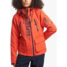 Superdry Women's Hooded Ultimate SD-Windcheater Jacket Orange