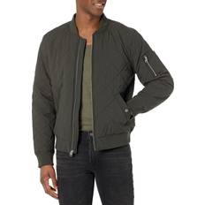 Levi's Diamond Quilted Bomber Jacket, Olive