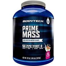 Gainers BodyTech Prime Mass High Protein Powder Weight Gainer Fruity