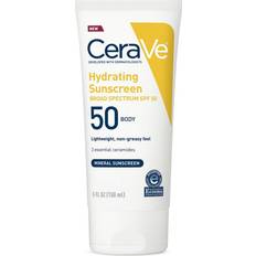 Tan Enhancers CeraVe Mineral Sunscreen Lotion SPF 50 Body Zinc Oxide
