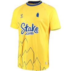 Hummel Game Jerseys Hummel 2022-2023 Everton Third Shirt Yellow Adults