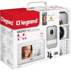Videotürklingeln Legrand Türsprechanlagen Set mit Netzteil EasyKitWLAN 360910