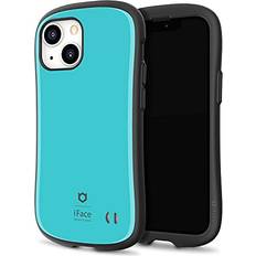 Apple iPhone 13 mini Bumpers iFace First Class Designed for iPhone 13 Mini 5.4" Cute Shockproof Dual Layer [Hard Shell Bumper] Phone Case [Drop Tested] Emerald BlueTurquoise