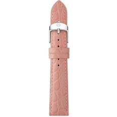 Michele Croc-Effect Leather 18mm neutral one-size
