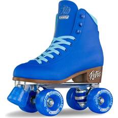 Blue Roller Skates Crazy Skates Retro Classic Quad Skates