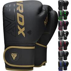 RDX Gloves RDX RDX Boxing Gloves, Pro Training Sparring, Maya Hide Leather, Muay Thai MMA Kickboxing, Men Women Adult, Heavy Punching Bag Focus Mitts Pads Workout, Ventilated Palm, Multi Layered, Oz