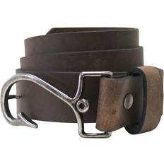 Bison Designs Cast Away Leather Belt for Men Brown