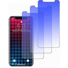 Screen Protectors Waloo Tempered Glass/Privacy/Anti-Blue Screen Protector for Phones 3-Pack 3 Pack Anti Blue Iphone 13 /13 Pro