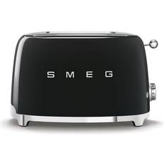 Reheat Function Toasters Smeg 50's Retro Style TSF01BL