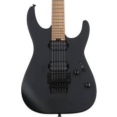 Musical Instruments Charvel Pro-Mod DK24 FR HH CM Electric Guitar Satin Black, Sweetwater Exclusive