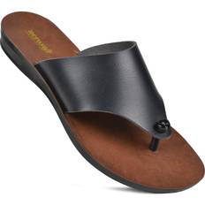 Aerosoft Lilac Comfortable Women Slide Sandals