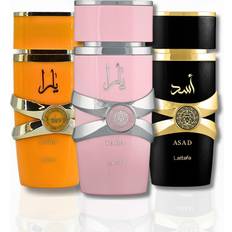 Lattafa Perfumes Yara, Yara Tous, & Asad EDP 3.4 fl oz