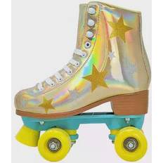 Cosmic Skates Betty-30 Gold Girls Roller Yellow