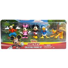 Just Play Toy Figures Just Play Disney Junior Mickey Mouse Collectible Friends Set 5 Figures Including Mickey, Minnie, Donald, Goofy, and Pluto