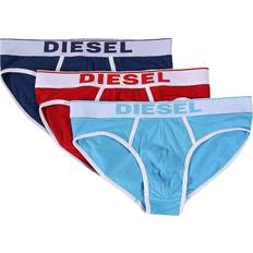 Diesel Men's Underwear Diesel UMBR Andre 3-Pack Brief Blue/Red/Turquoise 00SH050JKKC