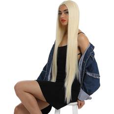 ICON Hair Products ICON Super Long Straight Lace Front Wig 38 inch #613 White