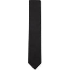 Silk Clothing Hugo Boss Men's Silk Jacquard Formal Tie Black Black