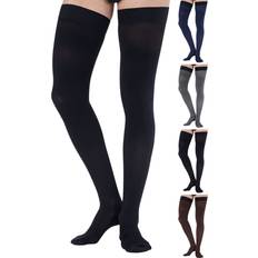 Absolute Support Microfiber Opaque Compression Stockings Thigh