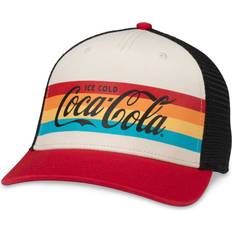 Men Caps on sale American Needle Men's Cream/Black Coca-Cola Sinclair Snapback Hat