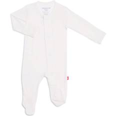 Magnetic Me Jumpsuits Children's Clothing Magnetic Me Unisex Egret Footie Baby Natural 18-24 months