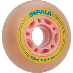 Impala Rollerskates Inline Wheel 4pk Skates, Women, Pink/Yellow Multicolour