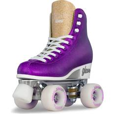 Purple Inlines & Roller Skates Crazy Skates Glam Glitter Sparkle Quad Skate