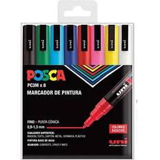 Posca Arts & Crafts Posca Uni Ball Fine Tip PC3-M 8 Pack