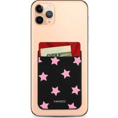 Wallet Cases VANDEL Pocket – Stick-On Fabric Phone Wallet Stick On for Women Cute Credit Card Holder for Phone Case Stick On Back of Phone Fabric Sleeve for iPhone Pocket
