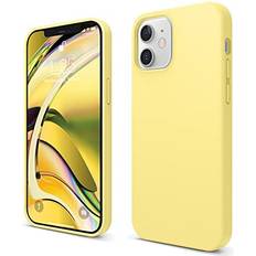 Elago Compatible with iPhone 12 Case iPhone 12 Pro Case Liquid Silicone Case for iPhone 12 Case for iPhone 12 Pro 6.1 Inch Yellow