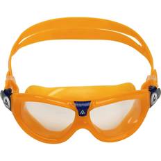 Aqua Sphere Seal Swimming Goggles for Kids Orange Blue Clear