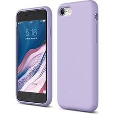 Elago Liquid Silicone Designed for Apple iPhone SE Case 2022 3rd Generation iPhone SE Case 2020 iPhone 8 Case iPhone 7 Case [Lavender]