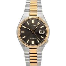 Citizen Unisex Wrist Watches Citizen Automatic Black Two-Tone NJ0154-80H