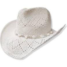 TOVOSO Straw Cowboy Hat for Women and Men with Shape-It Brim
