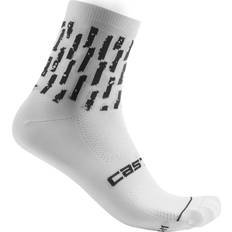 Damen - Silbrig Socken Castelli aero pro women socks weis