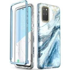 Samsung Galaxy S20+ Mobile Phone Cases i-Blason Cosmo Series Case for Samsung Galaxy S20 Plus 5G 2020 Release Stylish Glitter Protective Bumper Case Without Built-in Screen Protector Blue