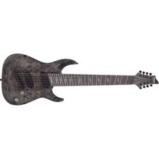 Schecter Electric Guitars Schecter Guitar Research Omen Elite-8 Ms Electric Guitar Charcoal