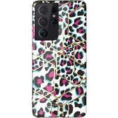 Ghostek Mobile Phone Accessories Ghostek Cute Galaxy S21 Ultra Case for Women Samsung S21 S21 Scarlet Pink Leopard
