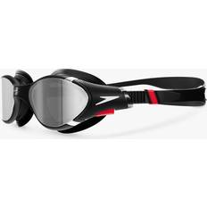 Svarte Svømmebriller Speedo Svømmebriller Biofuse 2.0 Svart Silver mirror