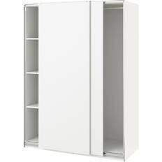 Ikea Kleideraufbewahrung Ikea Pax/Hasvik White Kleiderschrank 150x150cm