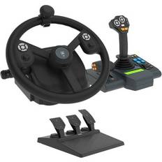 Ratt & Racingkontroller Hori Farming Vehicle Control System - Farm Sim Steering Wheel and Pedals