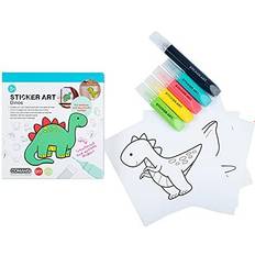 Einhörner Aufkleber Comansi Sticker Art Basic Dinosaur Create Your Own 3D Stickers