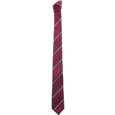 Ties & Bow Ties Children's Clothing Mango Tie with Striped Print - Garnet Red (57002004-JAIME-LP)