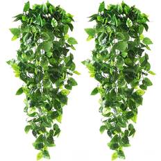 Shein Green Ivy Leaves Wall Hanging Vine Künstliche Pflanzen