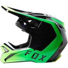 Fox Racing Men's V1 DPTH Helmet DOT/ECE Black 29665-001 Adult, Unisex